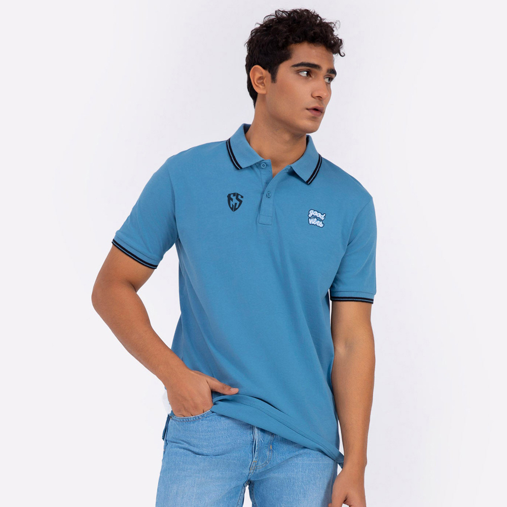 Sporty Chic Trendy Polo Shirt